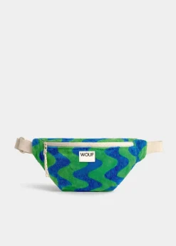 Banane en éponge en coton bio | bicolore "goa waistbag"