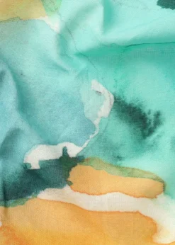 Bandana en coton bio | multicolor "bandana bio baumwolle - grün"