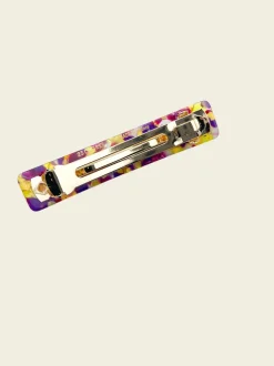 Barrette à cheveux 9cm en acétate | multicolore "barrette 9cm - sunny"