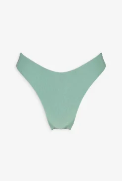 Bas de maillot vert d'eau en recyclé - grace