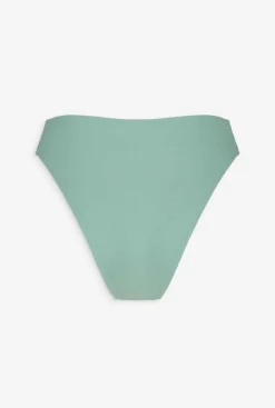 Bas de maillot vert d'eau en recyclé - grace