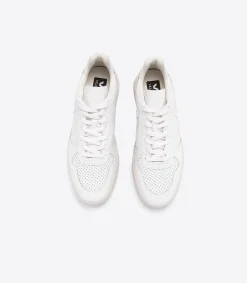 Baskets basses en cuir certifié | blanc