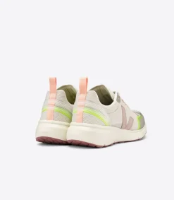 Baskets de sport en recyclé | beige et jaune "condor 2 alveomesh natural babe jaune fluo"