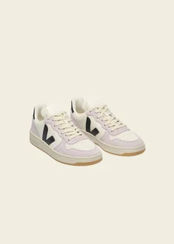 Baskets en cuir | bicolore
