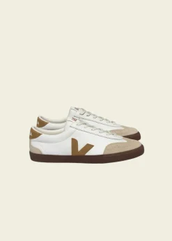 Baskets en cuir bio | marron