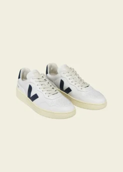 Baskets en cuir certifié | blanc "v-90 o.t leather extra white nautico