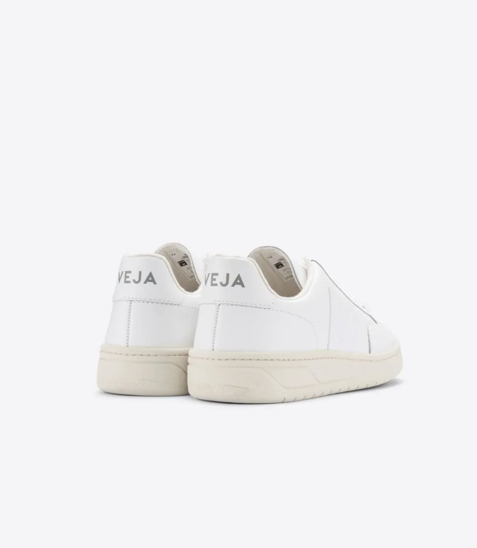 Baskets en cuir certifié | blanc "v-12 leather extra-white"