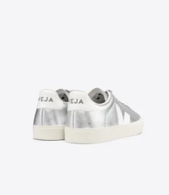 Baskets en cuir chromefree | argenté "campo silver white"
