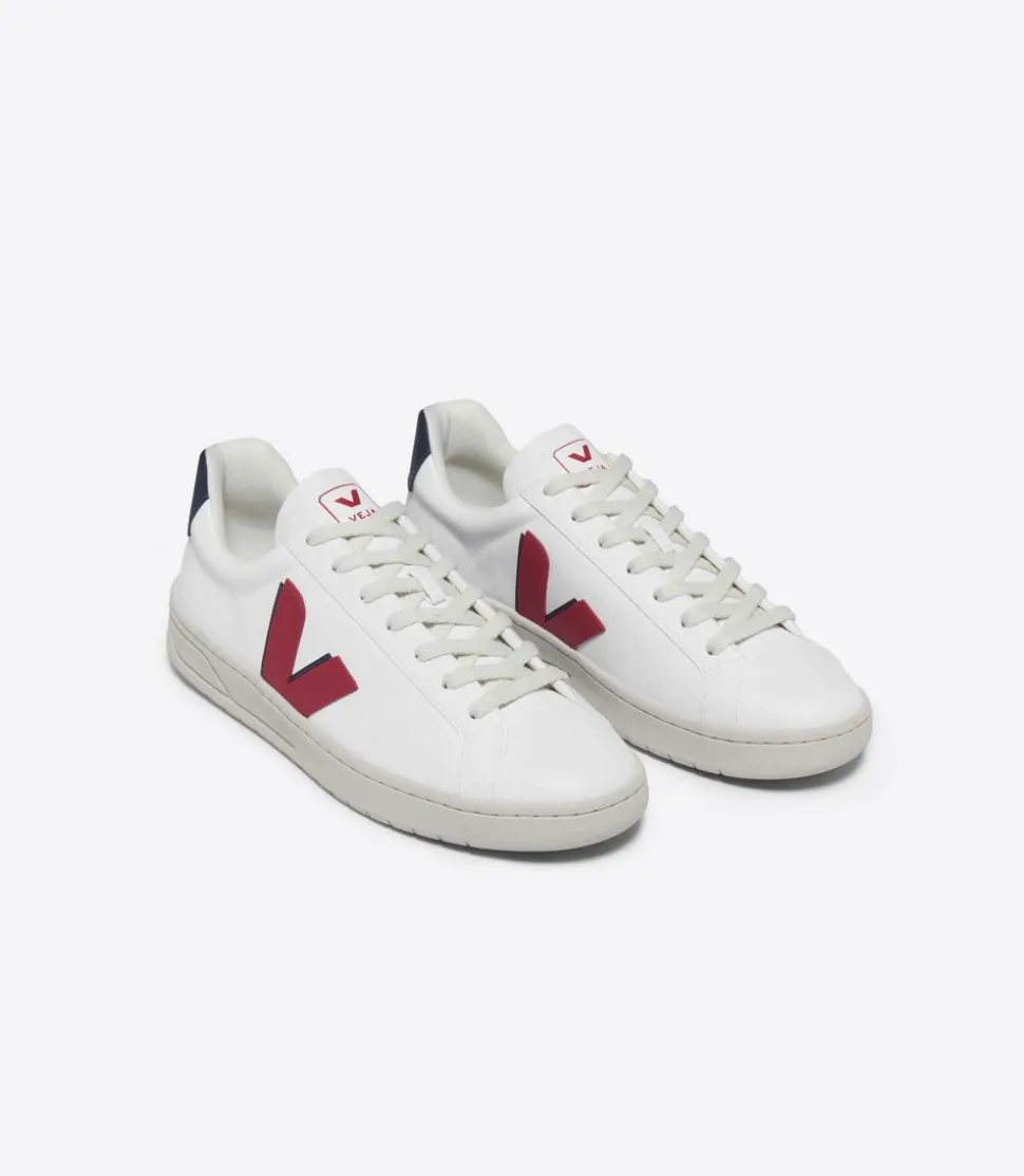 Baskets en c.w.l | blanc, noir et rouge "urca cwl white pekin nautico"