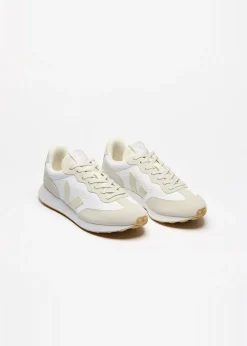 Baskets en mesh recyclé | blanc et beige "rio branco ii - white pierre"