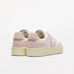 Baskets en suède et cuir certifié | rose 