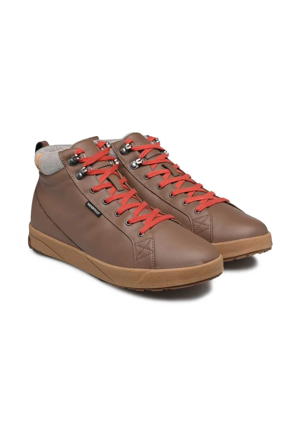 Baskets montantes | marron "bergen waterproof warm m - chocolate"