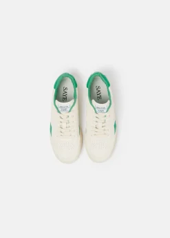 Baskets vegan | blanc et vert "basket en recyclé - modelo '89 icon jade"