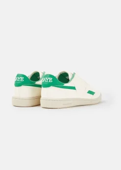 Baskets vegan | blanc et vert