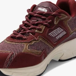 Baskets vegan | bordeaux