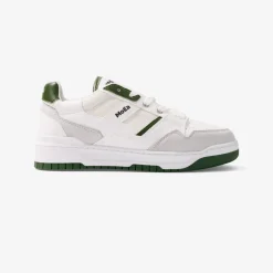 Baskets vegan en matière végétale | vert "gen2 cactus white & green"