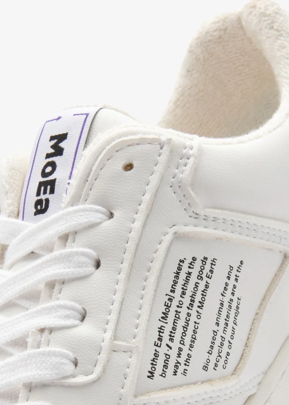 Baskets vegan en matière végétale | blanc "gen 1 corn full white"