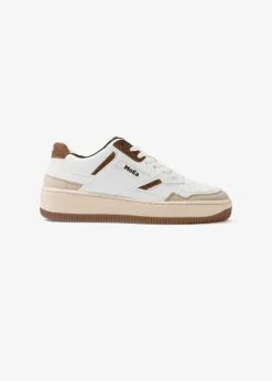 Baskets vegan | multicolor "gen1 - coco white & brown suede"