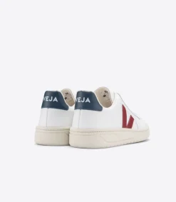 Baskets v-12 leather | multicolor "extra white marsala nautico"