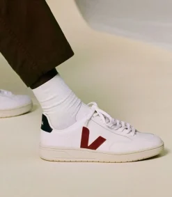 Baskets v-12 leather | multicolor