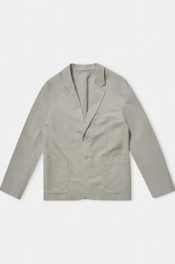 Blazer en coton bio et lin | lin naturel "enver reed linen"