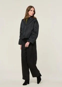 Blouson en matières recyclées | noir 