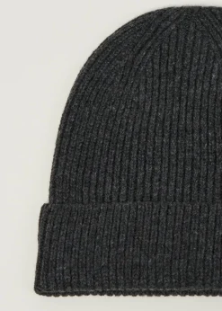 Bonnet en laine mérinos recyclée | gris