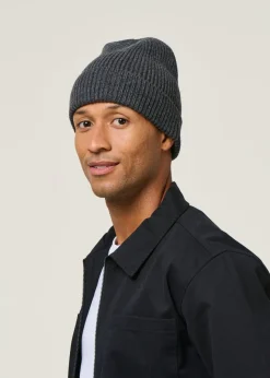 Bonnet en laine mérinos recyclée | gris