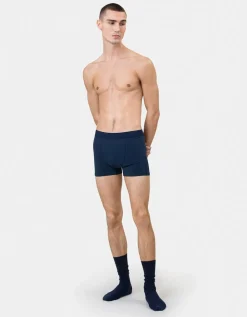 Boxer en coton bio | rouille 