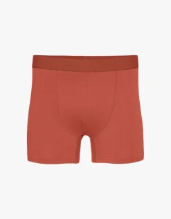 Boxer en coton bio | rouille 