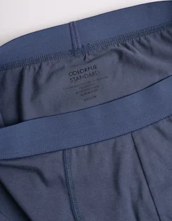 Boxer uni en coton bio | bleu 