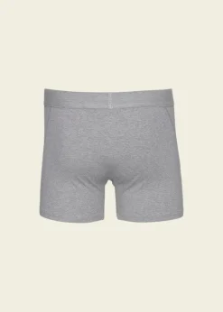 Boxer uni en coton bio | gris 