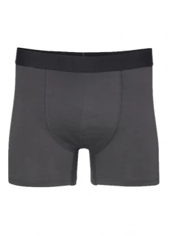 Boxer uni en coton bio | gris "lava grey"