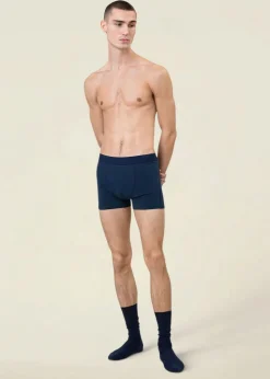 Boxer uni en coton bio | noir "deep black"