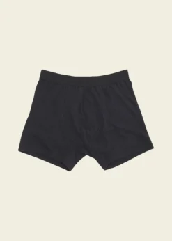 Boxer uni en coton bio | noir 