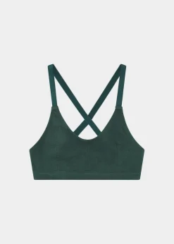 Brassière en coton bio et tencel | vert