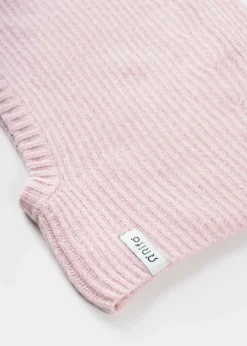 Cagoule en cachemire recyclé | rose "marika - rosa blush"