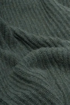 Cagoule en cachemire recyclé | vert 