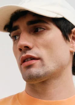 Casquette en coton bio | blanc "flower classic cap - natural white"