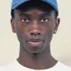Casquette en coton bio | bleu "six panel oldy"
