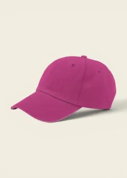 Casquette en coton bio | rose "organic cotton cap magenta blaze"