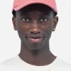 Casquette en coton bio | rose "six panel signature rose"