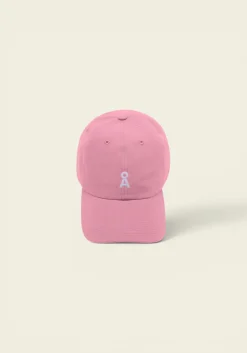 Casquette en coton bio | rose "yenaas bold - washed berry"
