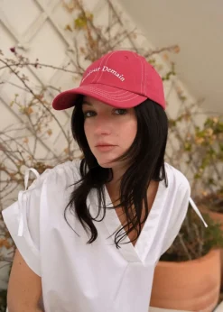 Casquette fuchsia
