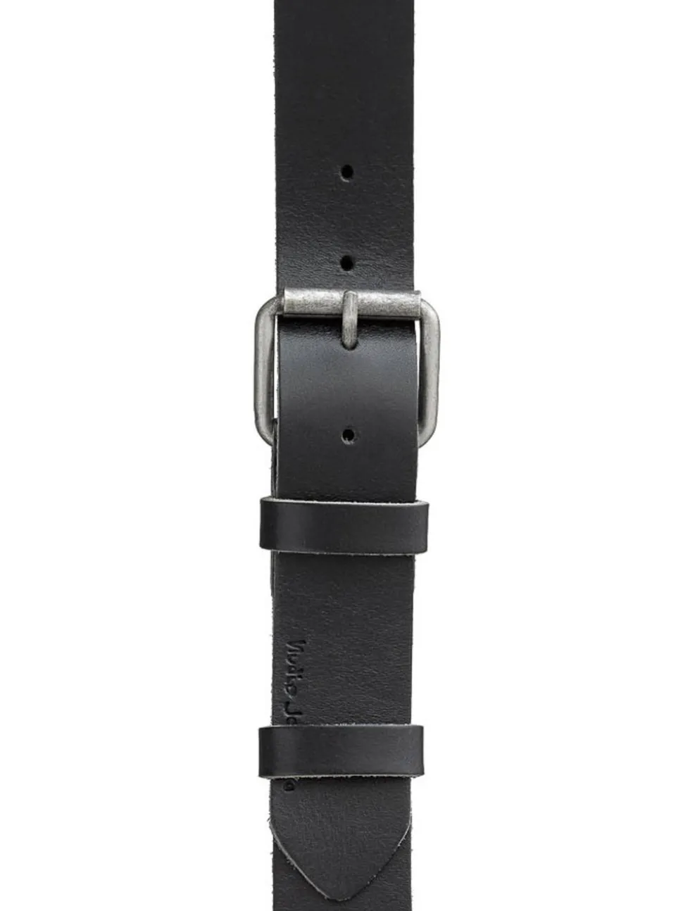 Ceinture en cuir tannage végétal | noir "pedersson black"