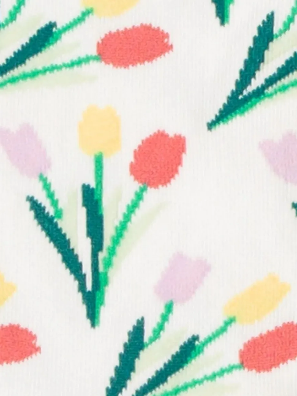 Chaussettes en coton bio | multicolor "tulip treasure"