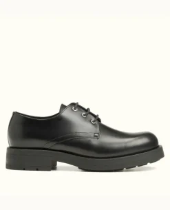 Chaussure made in france en cuir certifié | noir "chemin b2 noir"