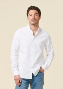 Chemise en coton bio | blanc 