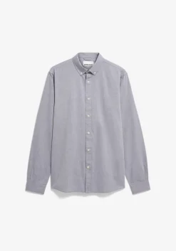 Chemise en coton bio | bleu 