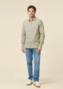 Chemise en coton biologique | vert 